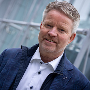 Runar Hansesætre - administrerende direktør i Ahlsell Norge og styremedlem i Virke Teknisk handel.